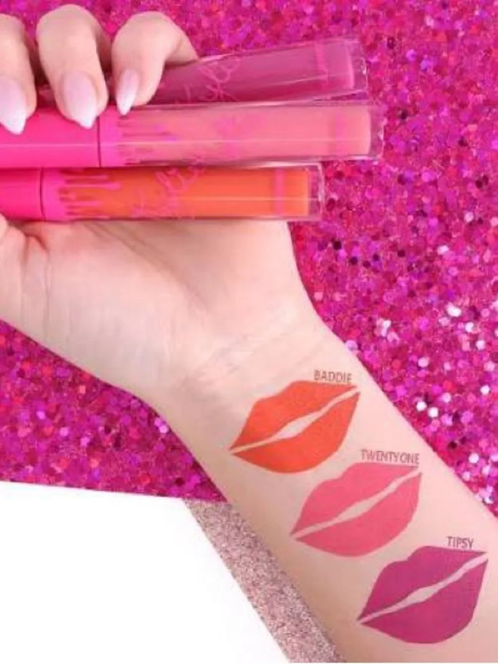 Kylie 21’st Birthday Collection Liquid Lipstick & Lip Liner Lip Kit- Tipsy